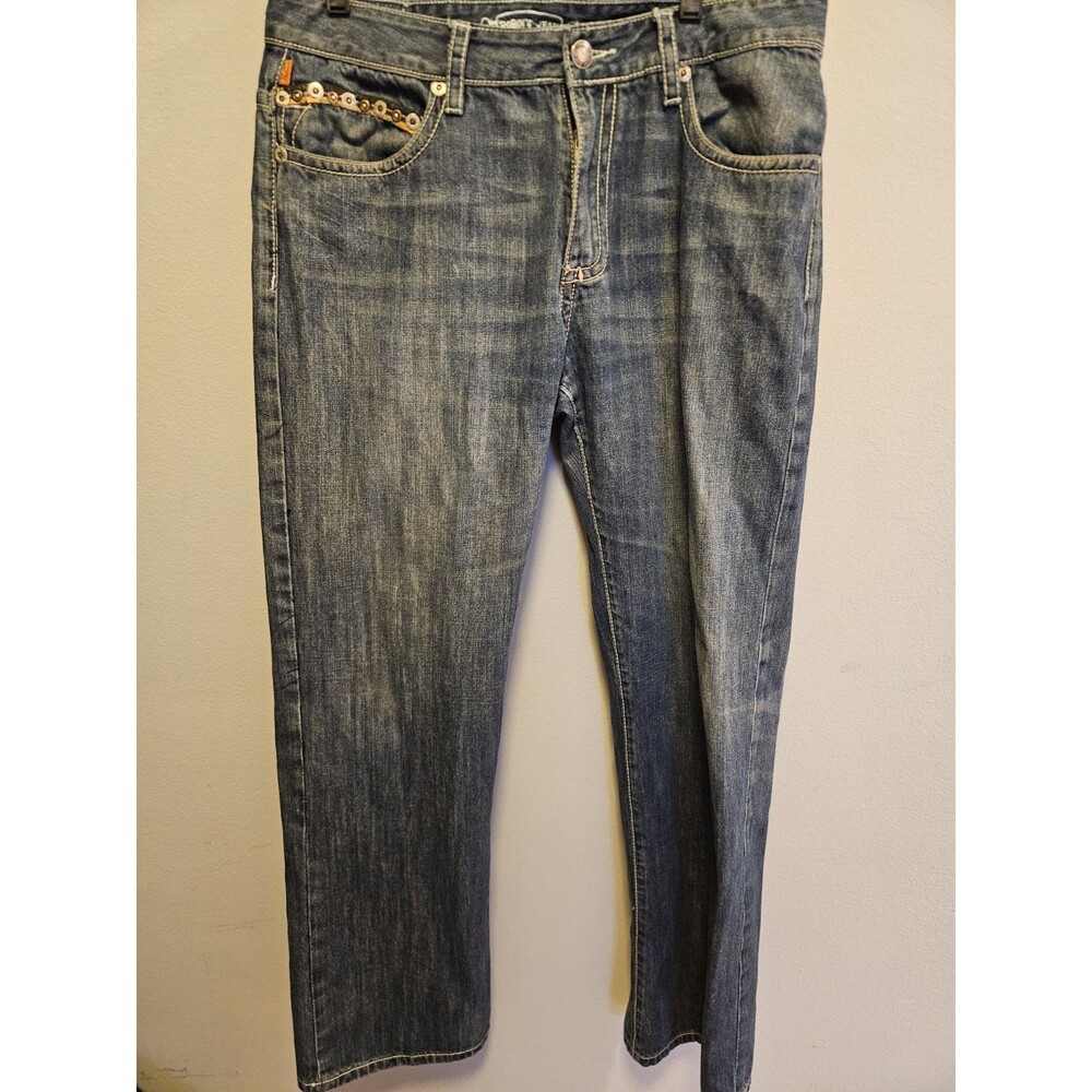 Robin’s Jean Men’s 36 Y2K Studded Leather Rivets Made USA Designer Denim